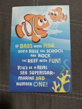 Fathers Day Card Finding Nemo Disney Pixar 3D...