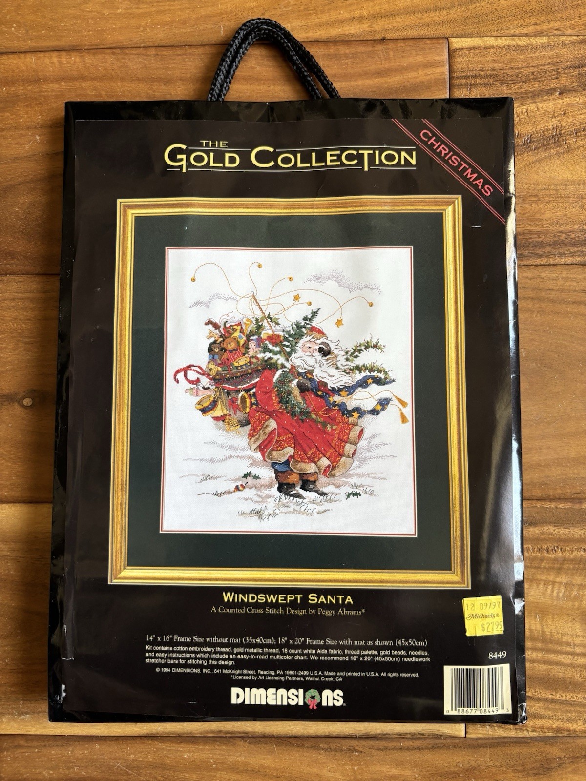 Dimensions Gold Collection Windswept Traveler Counted Cross 