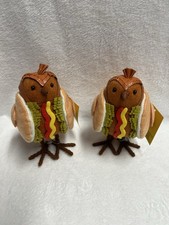 Target Featherly Friends 2025 Franky Hot Dog Set of 2 NWT