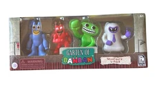 Garten of Banban Minifigure 4-Pack Flumbo, Banban, Jumbo Josh & Sir Dadadoo NEW
