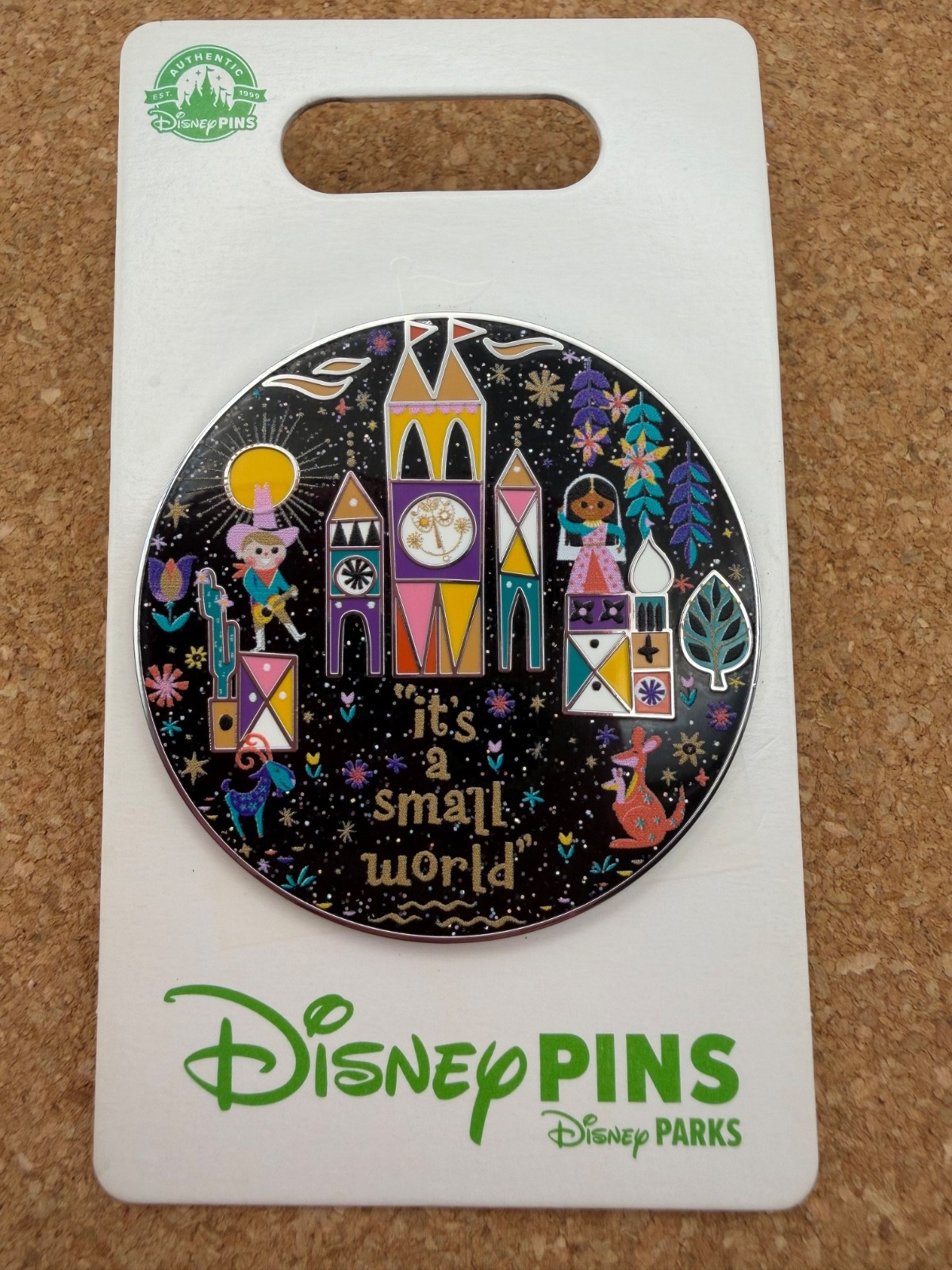 2026 Disney Parks It’s A Small World Pin Collector Trading Mickey Mouse NEW
