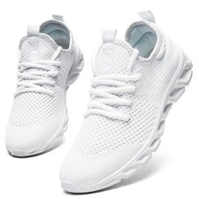 Tennis Gym Shoes for Women Lightweight Running Sneakers Slip On Walking Shoes...