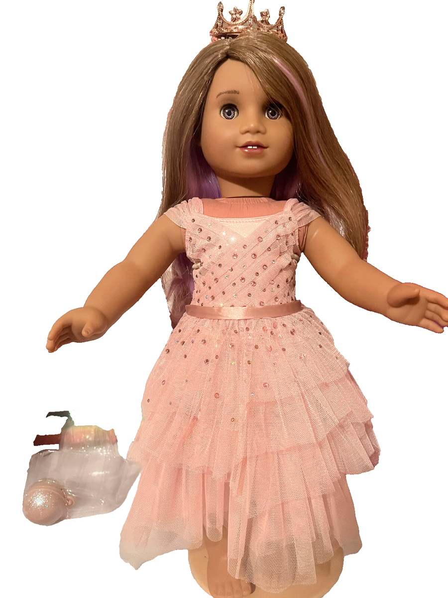 Custom GORGEOUS OOAK Sonali American Girl Doll Painted Eyes WINTER PRINCESS