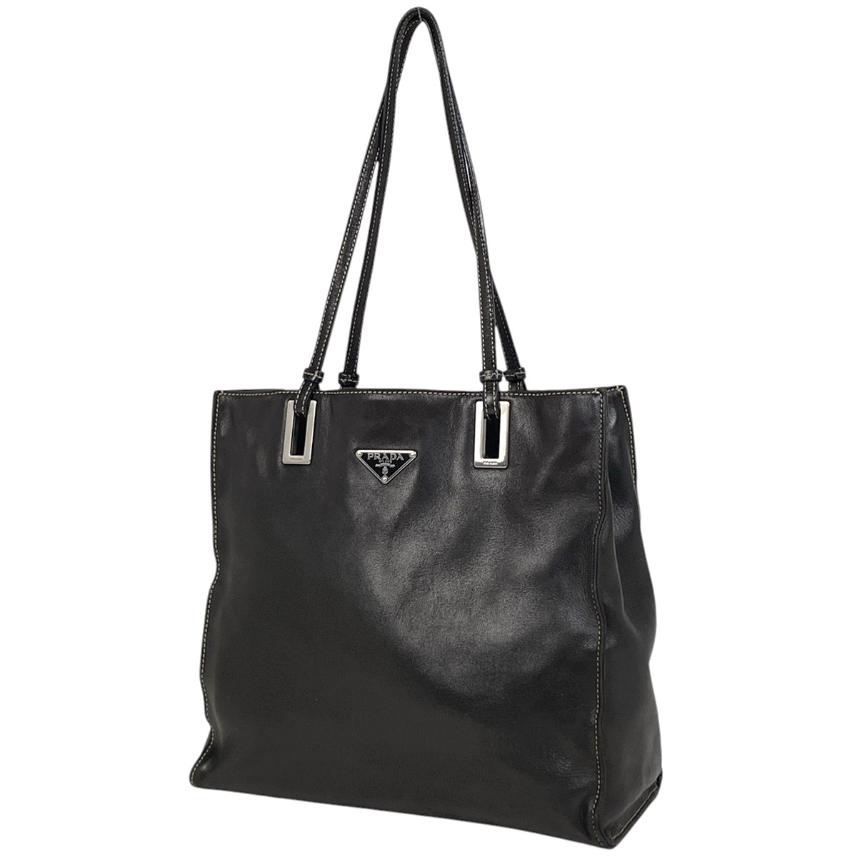 PRADA with logo Tote Bag Shoulder Bag Shoulder Bag Tote Bag