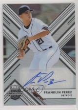 2018 Panini Elite Extra Edition 9/10 Franklin Perez #8 Auto a8r