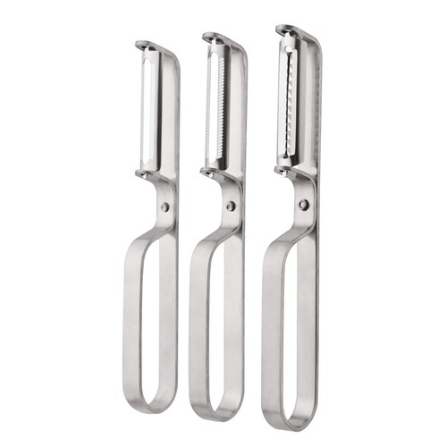 All Stainless Steel Ultra Sharp Blade Potato Peelers,Vegetable Peeler,Julienn...