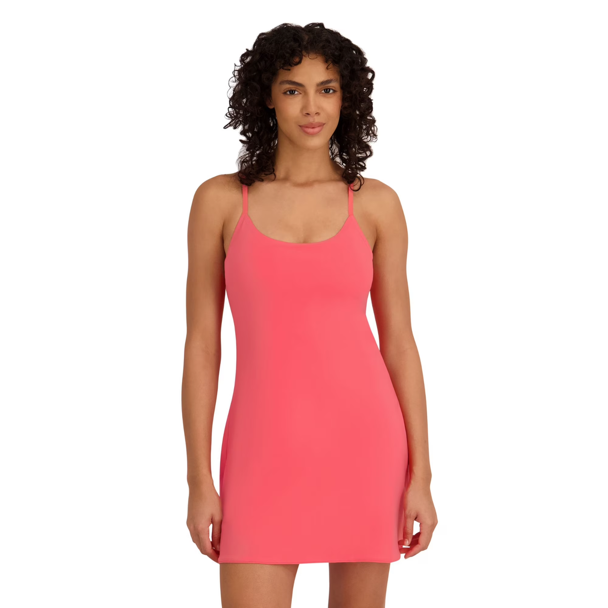 strapless open back dress Pink Full Lace Short Sleeveless Bridesmaid Dresses, Cheap Popular Wedd –  SposaBridal main image 0