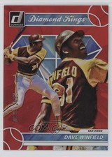 2023 Panini Donruss Diamond Kings Holo Red /2023 Dave Winfield #30 HOF 0p1q