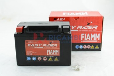 FIAMM VRLA AGM Starter Battery 12V 8Ah 110A For Scooter ATV - FTX9