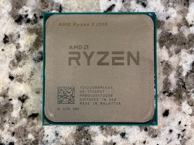 AMD Ryzen 3 1200 3.1GHz Quad-Core Processor - Tested & Works Well