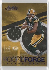 2016 Panini Absolute Rookie Force Materials Blue Trevor Davis #36 10k8