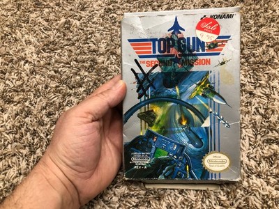 Top Gun: The Second Mission (Nintendo Entertainment, 1990) w/o  Manual Tested