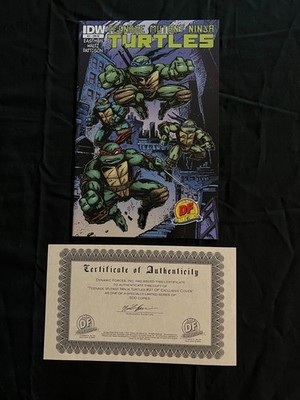 TMNT #21 (2013)- Kevin Eastman Dynamic Forces Exclusive Variant w/COA, Ltd 500