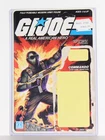 Vintage 1982 G.I. Joe SNAKE EYES Full UNCUT Peach File Card 9 Back ARAH RARE