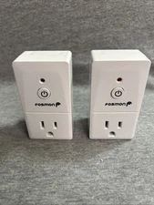 Fosmon Remote Control Socket Set Of 2, Model # 10692