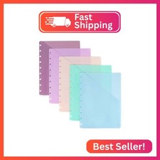 Discbound Dividers with Pockets 7x9.25 Classic Size Discbound Divider 5pcs