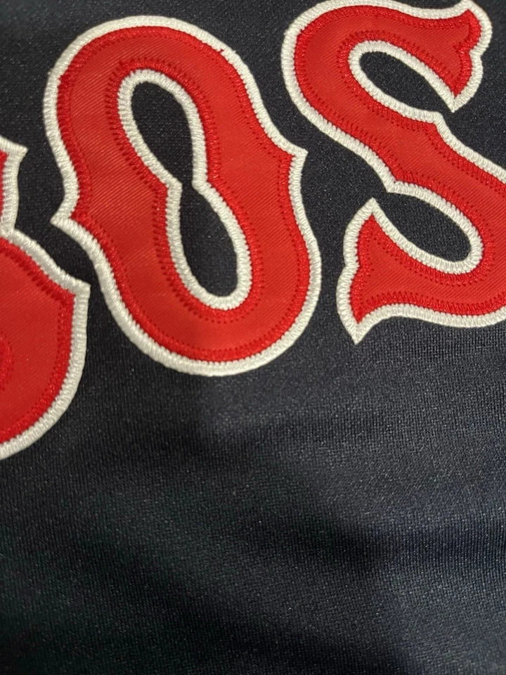 Dustin Pedroia 2013 Boston Red Sox World Series Navy Men's Jersey (L-XL) - Image 3 of 4