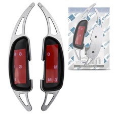 BRANDT Schaltwippen Silber f&uuml;r Mercedes AMG CLS63 C219 W219 W218 C218 08-14