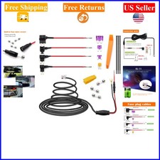 Radar Detector Hardwire Kit 13ft with RJ-11 Jack for Most Car Models