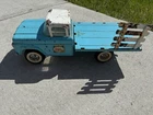 Marx Chase & Sanborn Vintage Tin Flatbed Truck Toy 1950s- Nylint