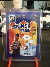 2025 Donruss WNBA Jewell Loyd Crunch Time Blue Press Proof #2 Las Vegas Aces