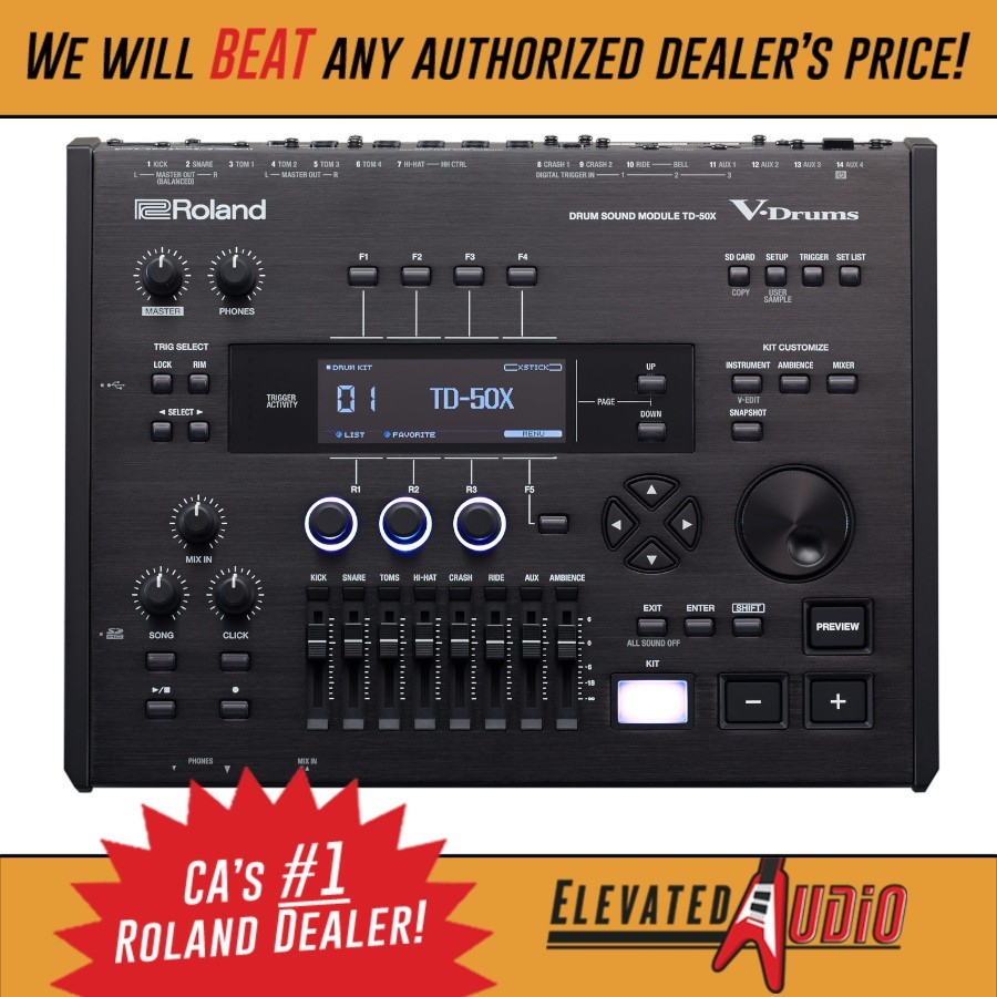 Roland V-Drums TD-50X Sound Module for sale online | eBay