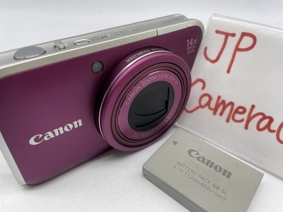 READ Canon PowerShot SX210 IS purple Compact Digital Camera From Japan 4173