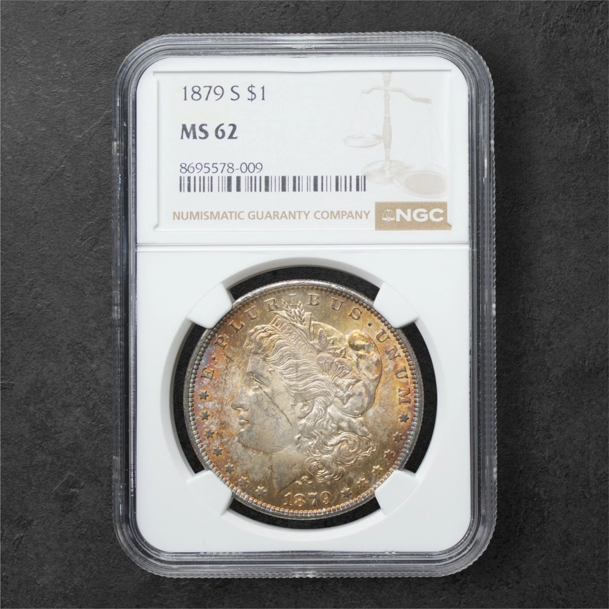 m１８　レア　大型フランス 記念メダル 【NGC MS62BN】1879年 MS 62 Graded 1879 Year Morgan US Dollars (1878-1921) for sale | eBay