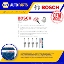 Juego de 4 bujías para MINI ROADSTER COOPER R59 1.6 11 a 15 N18B16C Bosch Nuevo