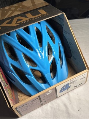 New In Box Kali Protectives Chakra Youth Mountain Bike Helmet 52-57 CM Lt. Blue