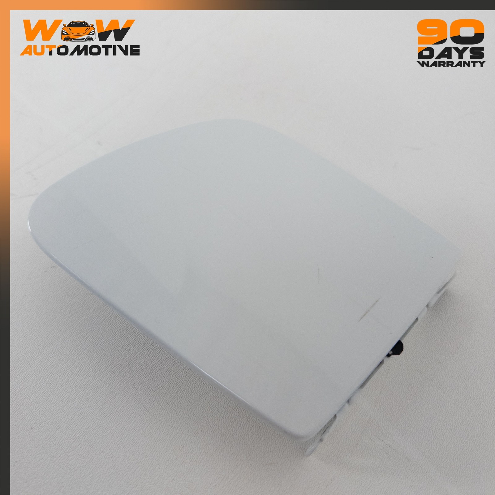 08-13 CHEVROLET CORVETTE C6 FUEL DOOR LID GAS TANK COVER WHITE 20978682 OEM