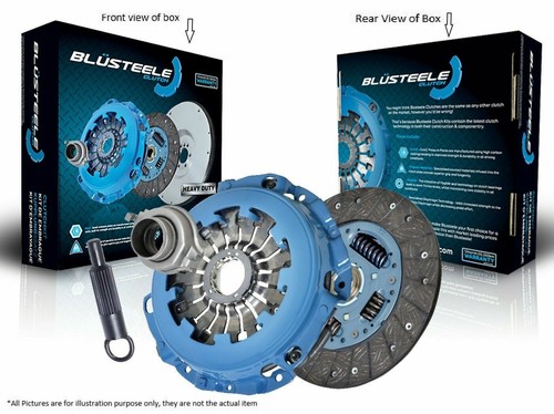 Blusteele Heavy Duty Clutch Kit For Nissan Pintara U12 2.0 Ltr CA20 11/89-12/92