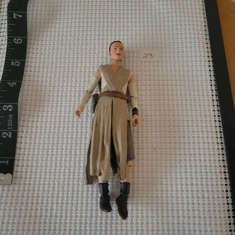 Star Wars Force Awakens Elite Series Rey Die Cast Metal 7 1/2 pulgadas Foto 3 de 4