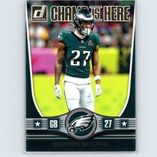 2025 Panini Donruss Football - Quinyon Mitchell CIH-QML - Champ is Here - Eagles