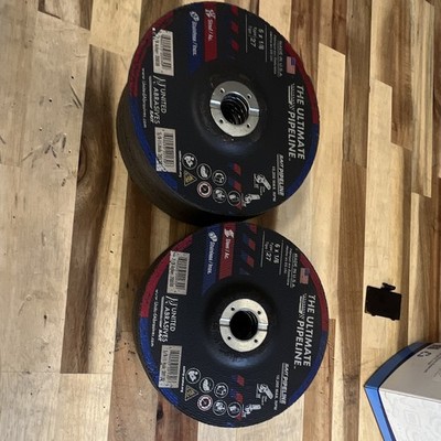 United Abrasives SAIT  Pipeline Grinding Wheel 6  X 1/8 Type 27 - 25EA