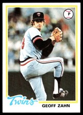 Geoff Zahn 1978 Topps #27 Minnesota Twins MLB READ FREE SHIPPING AutographDen