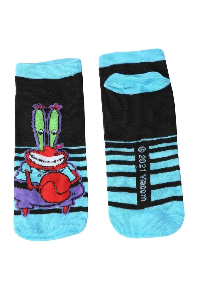 Spongebob Women's Ankle Socks Pack of 6 Pairs - Official Nickelodeon - Image 4 of 4