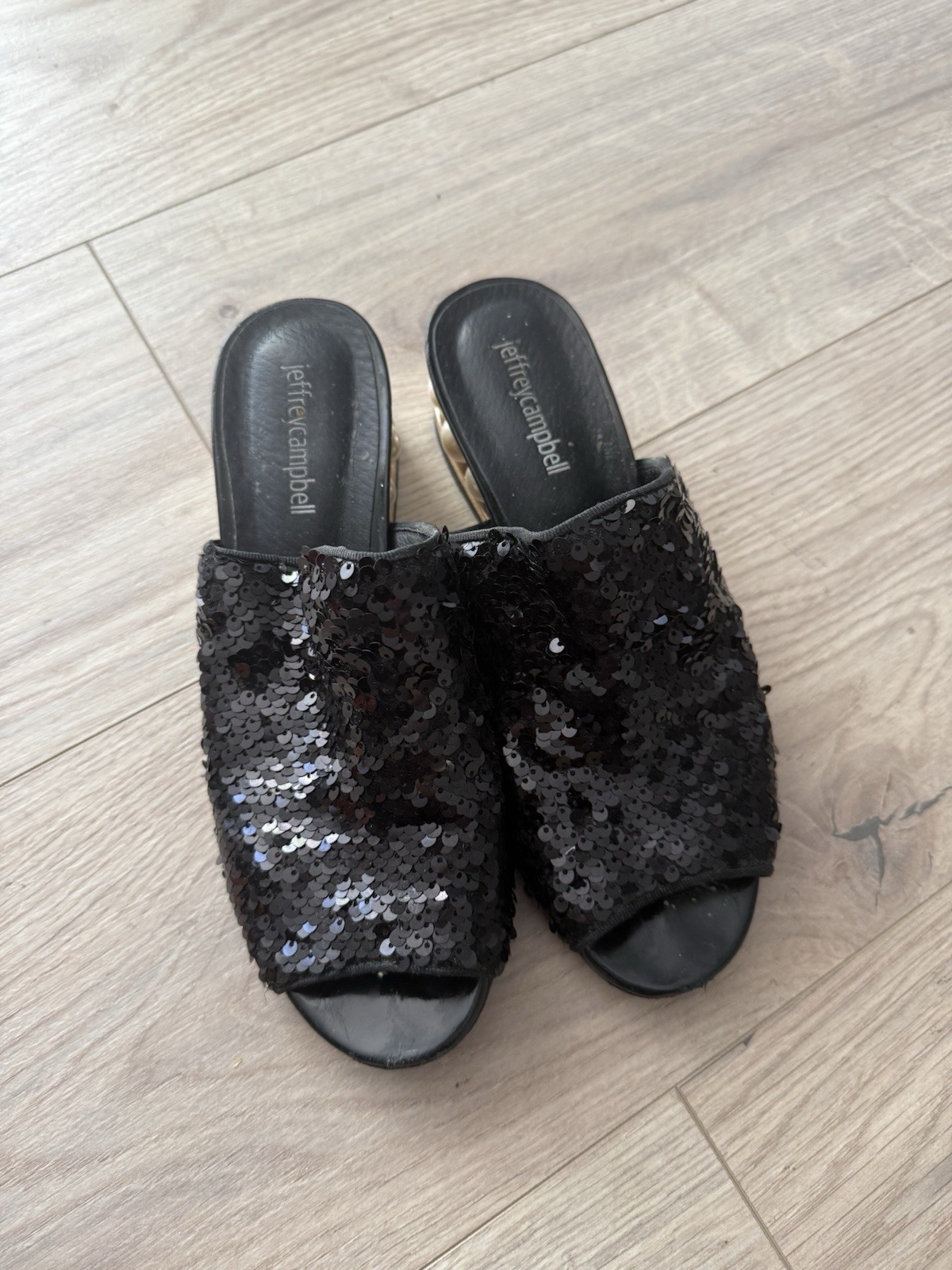 Jeffrey Campbell Sandale Pantoletten Gr. 38