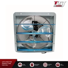 16‘’ Shutter Exhaust Fan Wall Mounted Automatic Aluminum Attic Fan