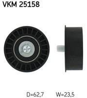 SKF VKM 25158 Umlenk-/FüHrungsrolle, Zahnriemen Links Oben FüR Chevrolet Opel