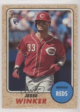 2017 Topps Heritage High Number Action Image Variation Jesse Winker #517 1g3