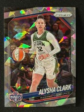 2025 Panini Prizm WNBA Alysha Clark #129 Cracked Ice (B)