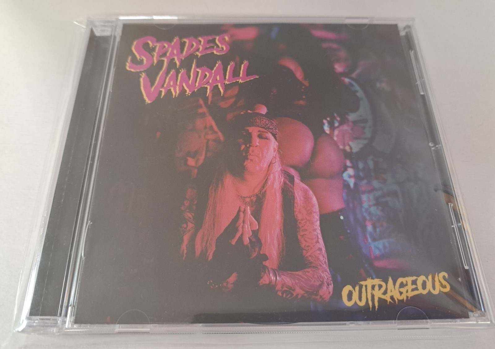 Spades Vandall Outrageous New CD Glam Hard Rock