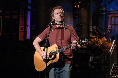 Snl Hugh Laurie during ''Protest Song'' skit on October 28 2006 TV Old Photo