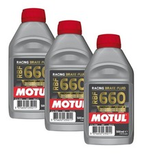 Motul RBF 660 Racing Brake Fluid Factory Line Bremsfl&uuml;ssigkeit Dot 4 3x500ml