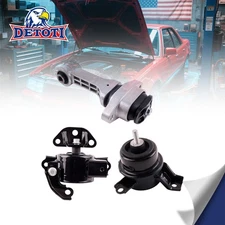 Engine Motor Mounts & Transmission Mount 3PCS for Kia Soul 11-10 1.6L 2.0L