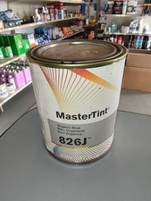 1 U.s. Quart Dupont Cromax Axalta Mastertint 826j Organic Blue Mixing Color
