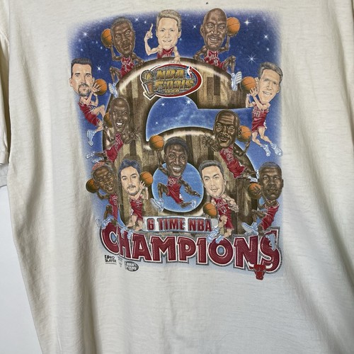 Vintage Pro Player Chicago Bulls NBA Finals 1998 Shirt Size XXL Men’s - Picture 4 of 9