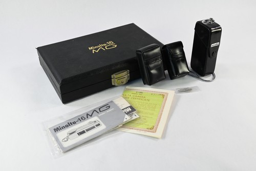 Appareil Photo Subminiature Minolta 16 MG-S – Japon 1970 – Pour Collection
