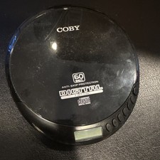 Coby Digital Personal Portable CD Player Anti...